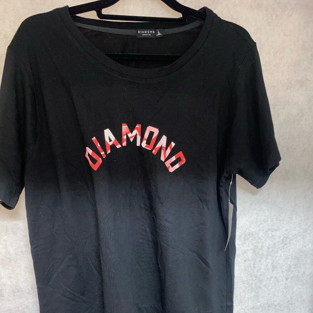 Diamond Supply co. diamond Red Size L shirt *RARE*